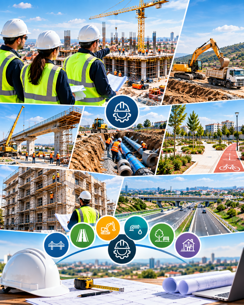 Ingénieur NEXTSTEP sur un chantier en Tunisie